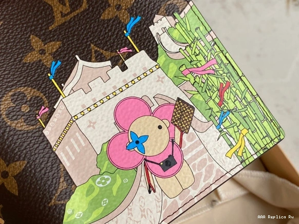AAA Pruses Bags VUITTON PASSPORT COVER LOUIS 0806